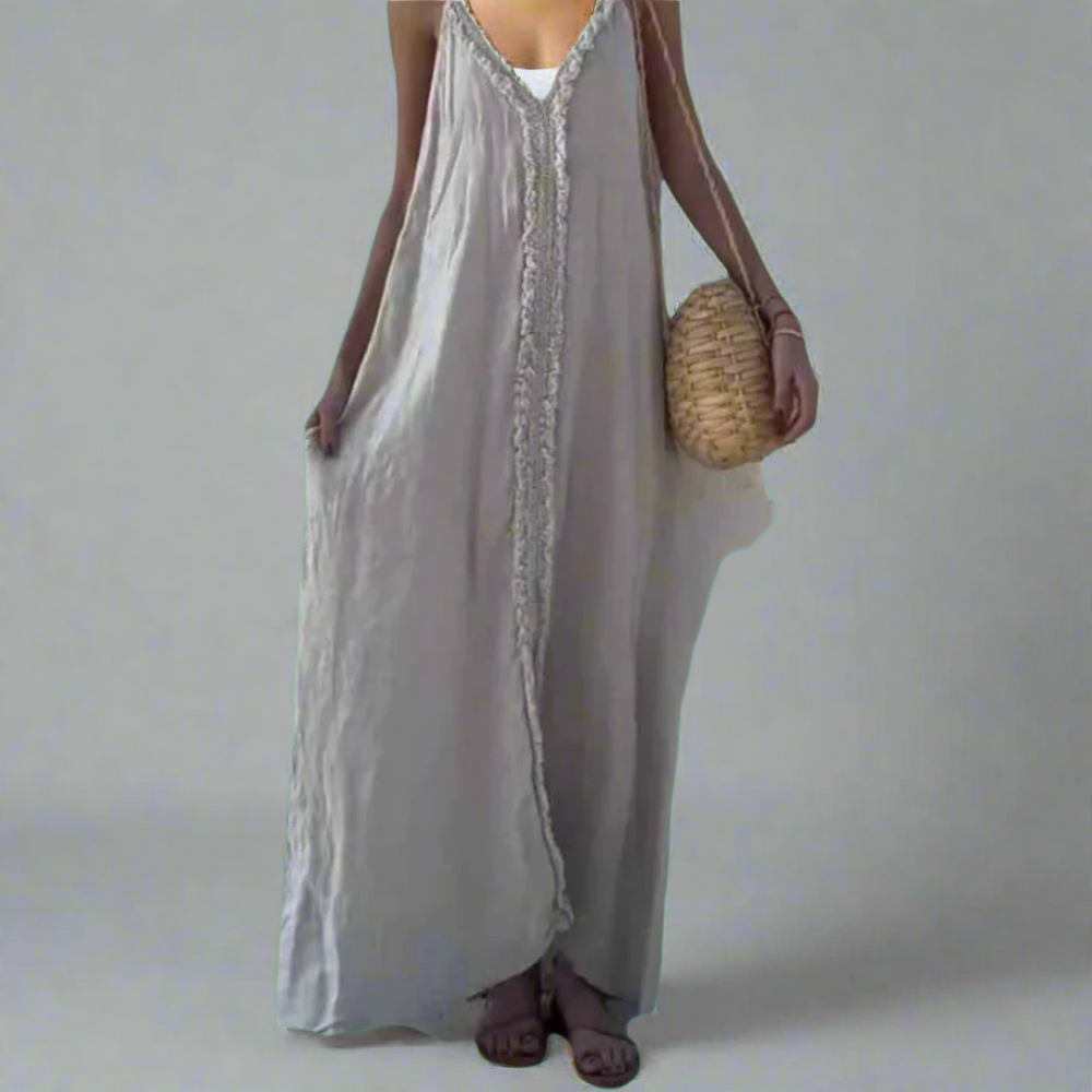 Fralhild | Elegantes Boho Maxikleid