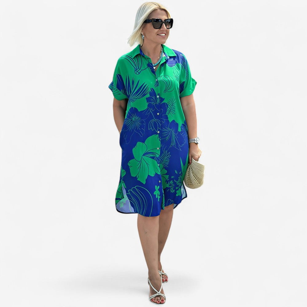 Naomi – Kleid mit Blumenmuster