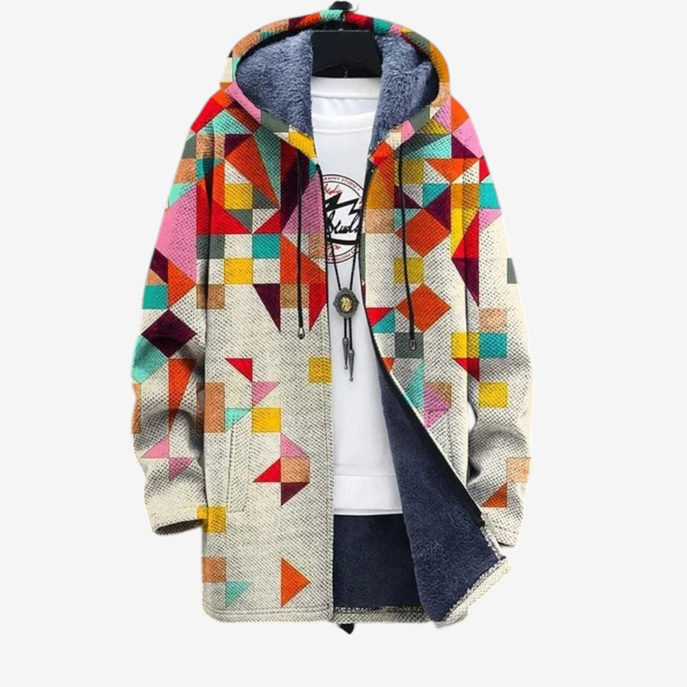 Boston | Eleganter bedruckter Cardigan