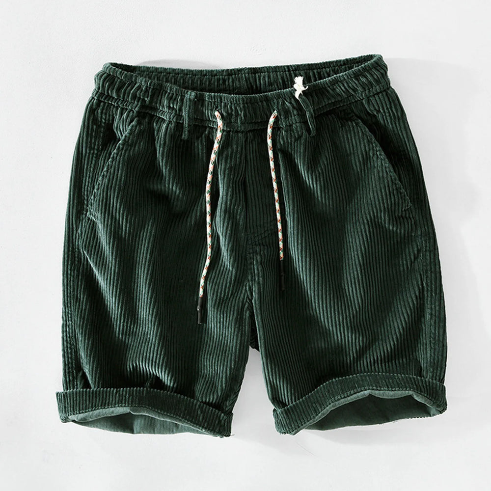 Elegante Corduroy-Shorts