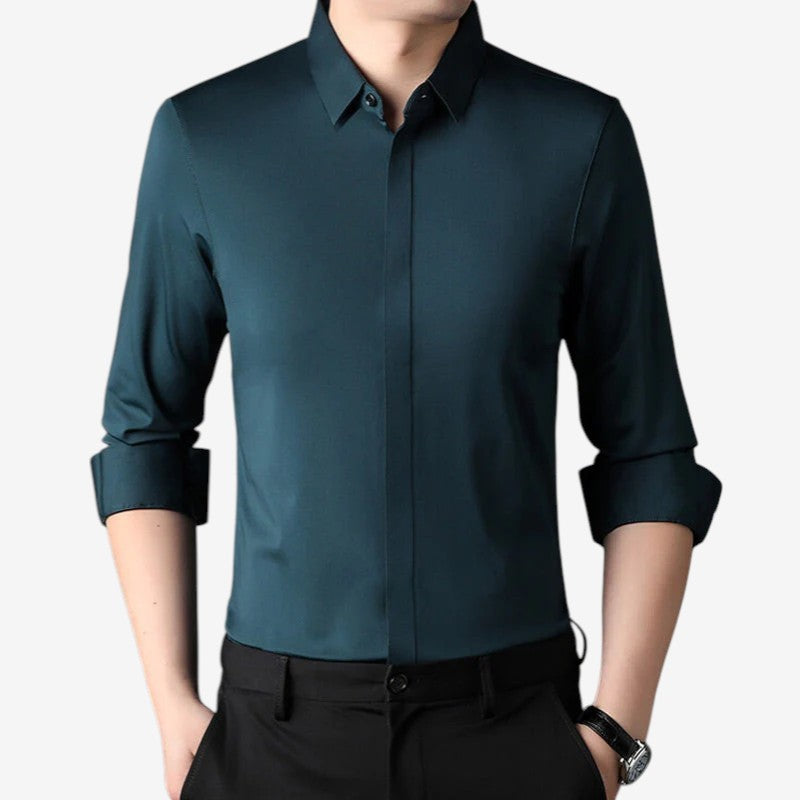 Pietro™ | Elastische, knitterfreie Herrenhemd