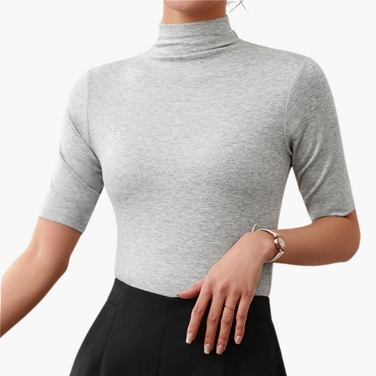 Edith | Women's seamless turtleneck top