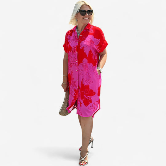 Naomi – Kleid mit Blumenmuster