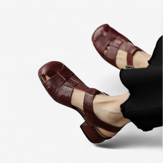 Madilyn | Elegante Leder Sandalen