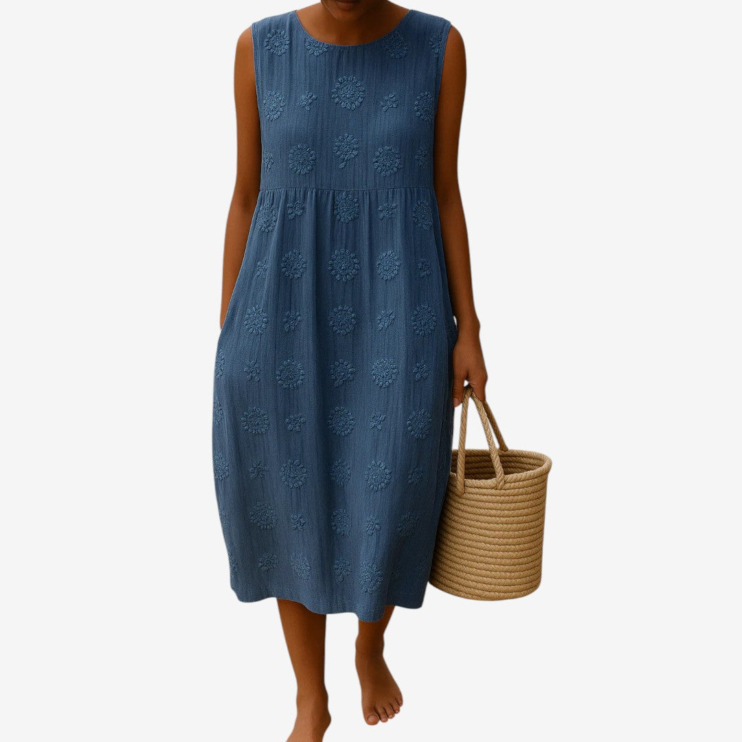 Elena | Besticktes Kleid für Natürliche Eleganz