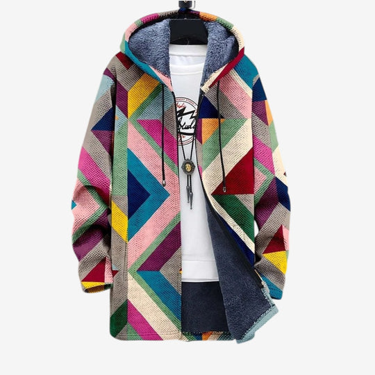Boston | Eleganter bedruckter Cardigan