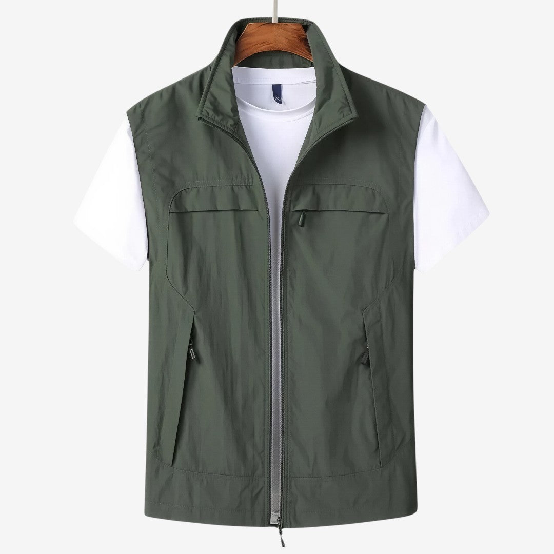 Kerenzo – Utility Reißverschluss-Gilet