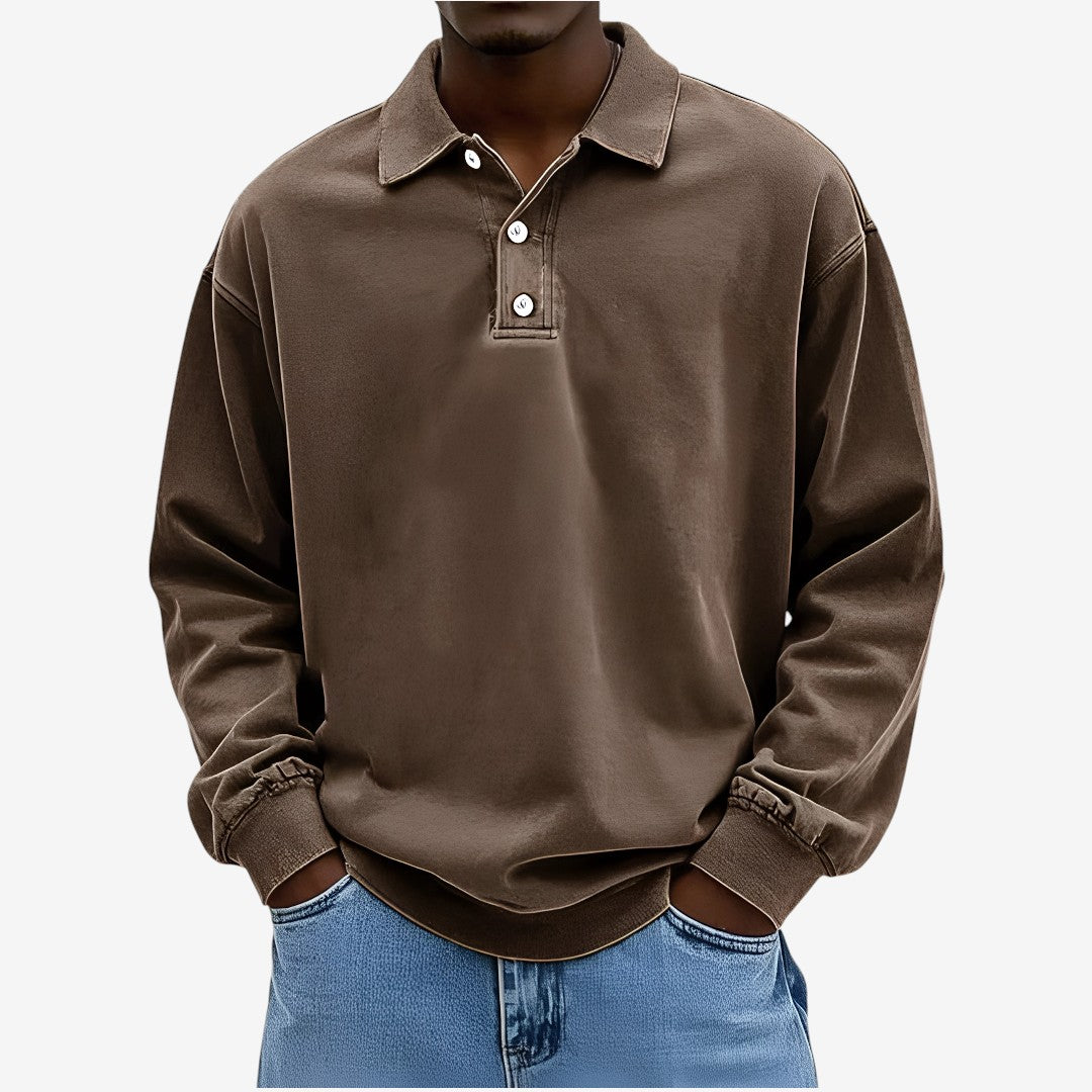 Leo™ | Vintage Langarmhemd