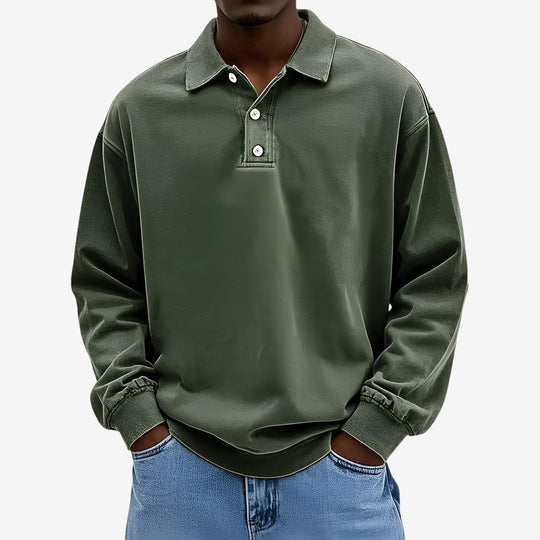Leo™ | Vintage Langarmhemd
