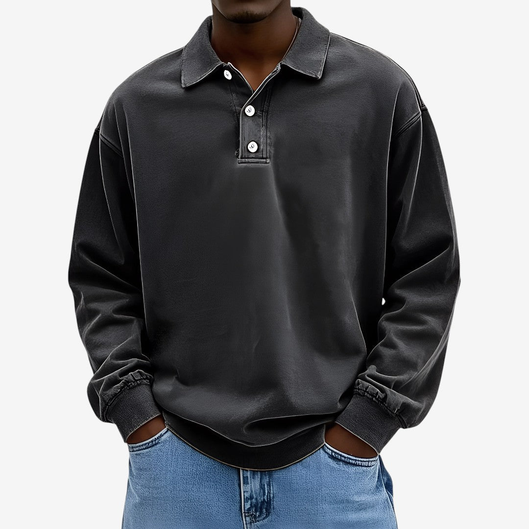 Leo™ | Vintage Langarmhemd