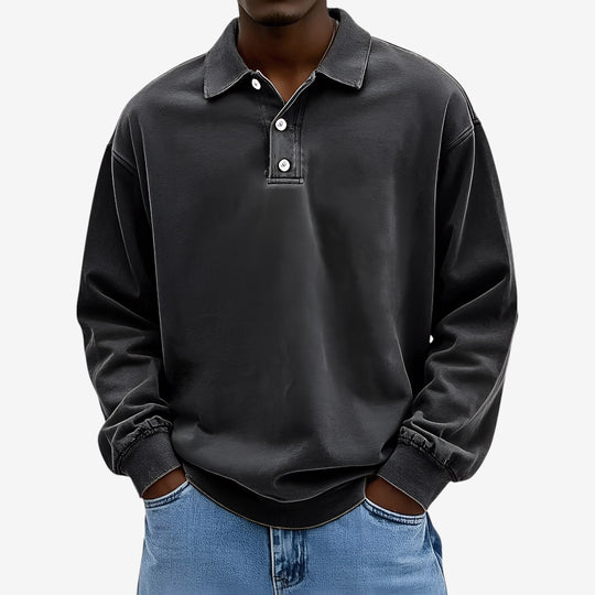 Leo™ | Vintage Langarmhemd