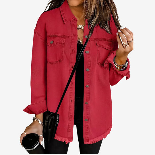 Stefania™ | Denimjacke im zeitlosen Stil