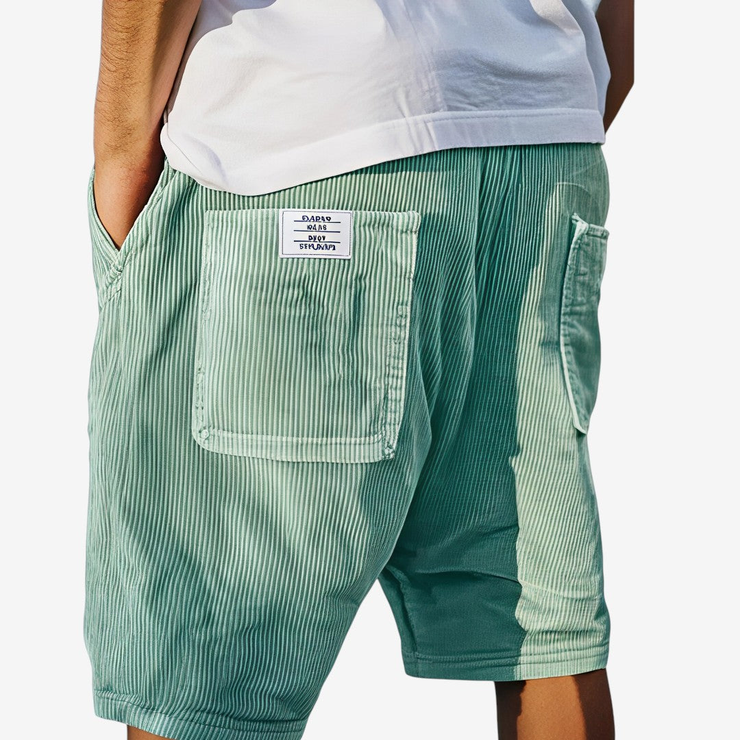 Michael™ | Kurze schicke Velours Shorts