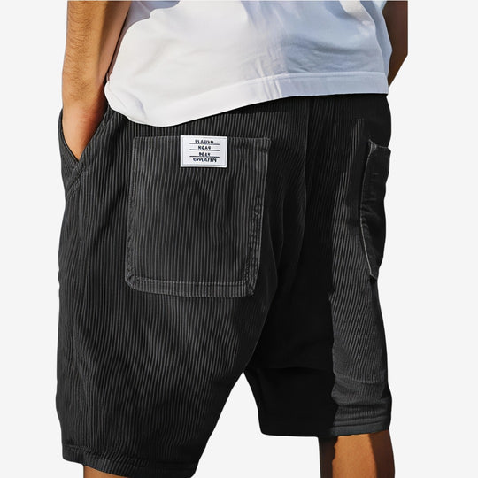 Michael™ | Kurze schicke Velours Shorts