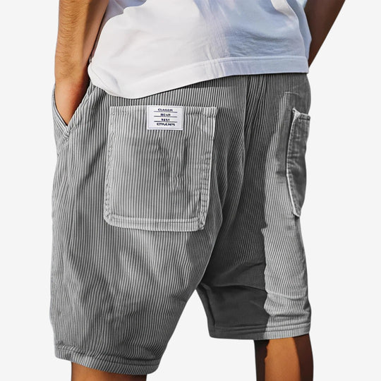 Michael™ | Kurze schicke Velours Shorts