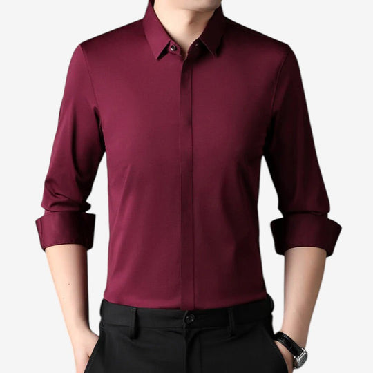 Pietro™ | Elastische, knitterfreie Herrenhemd
