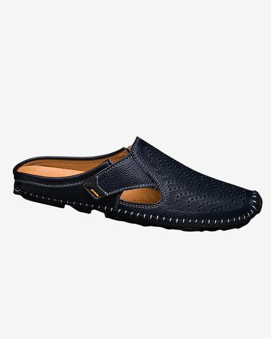 Atmungsaktive Sandalen aus italienischem Leder