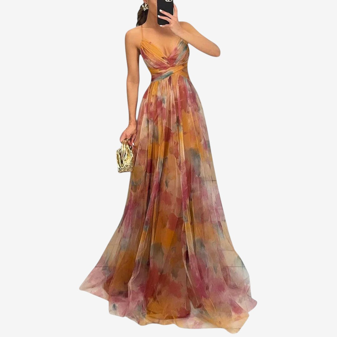 Verity | Maxikleid mit Blumenprint