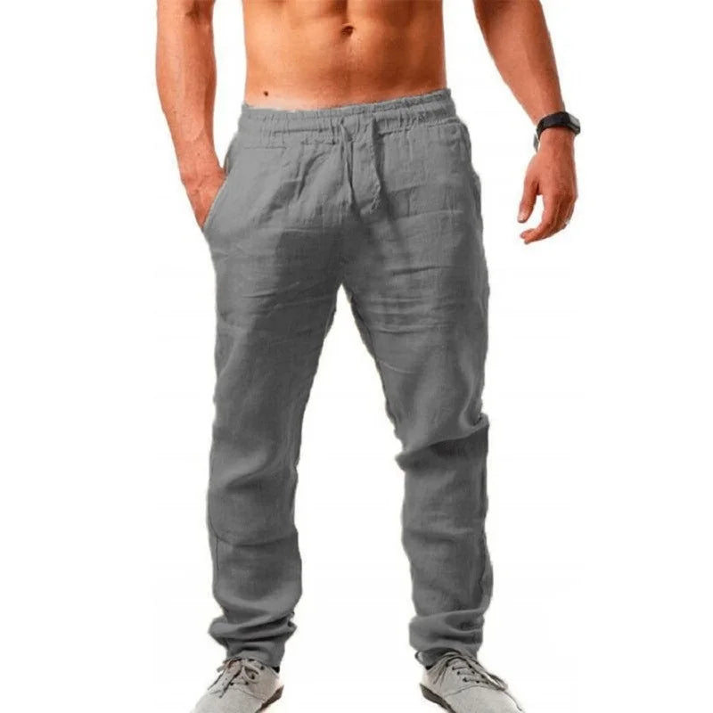 Atmungsaktive Leinenhose