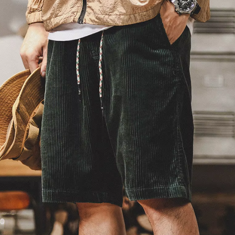 Elegante Corduroy-Shorts