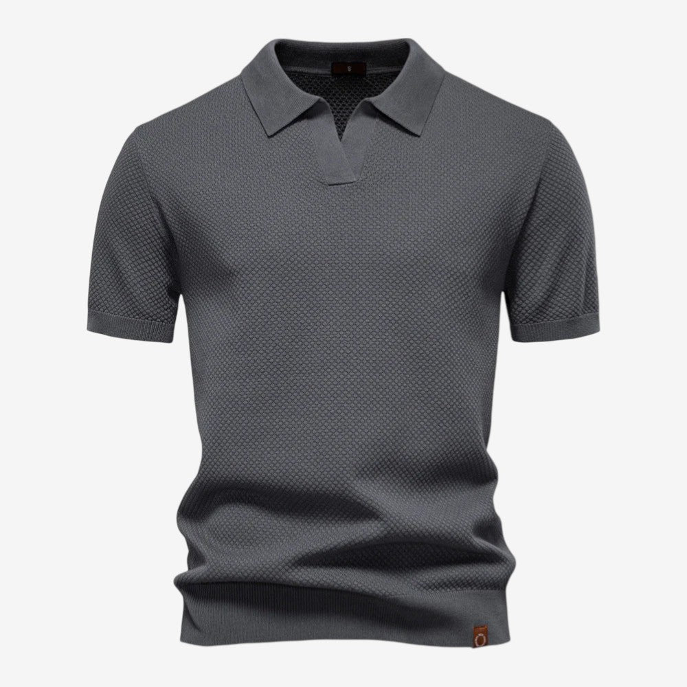 Ulrich – Strukturiertes Polo-Shirt
