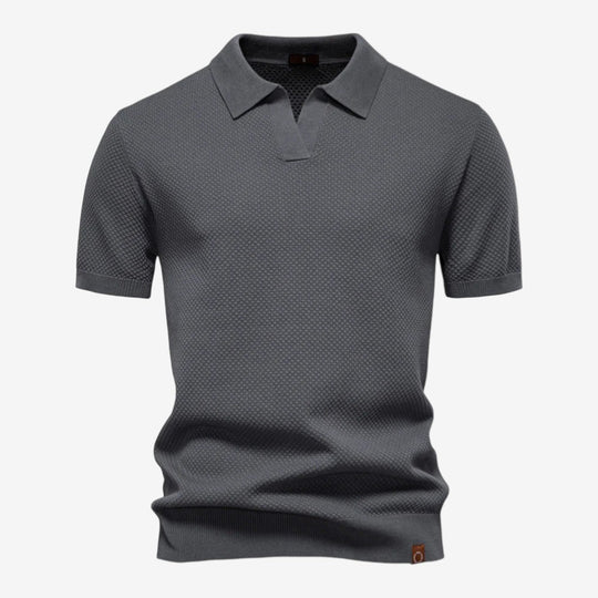 Ulrich – Strukturiertes Polo-Shirt
