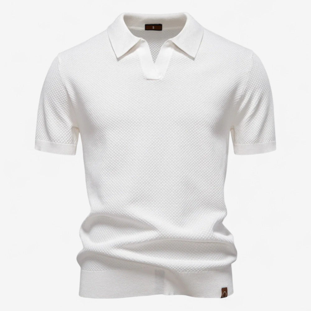 Ulrich – Strukturiertes Polo-Shirt