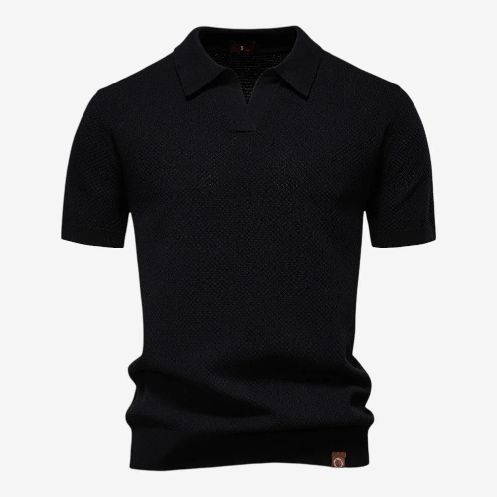 Ulrich – Strukturiertes Polo-Shirt