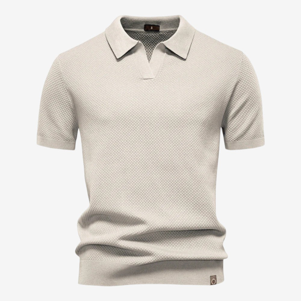 Ulrich – Strukturiertes Polo-Shirt