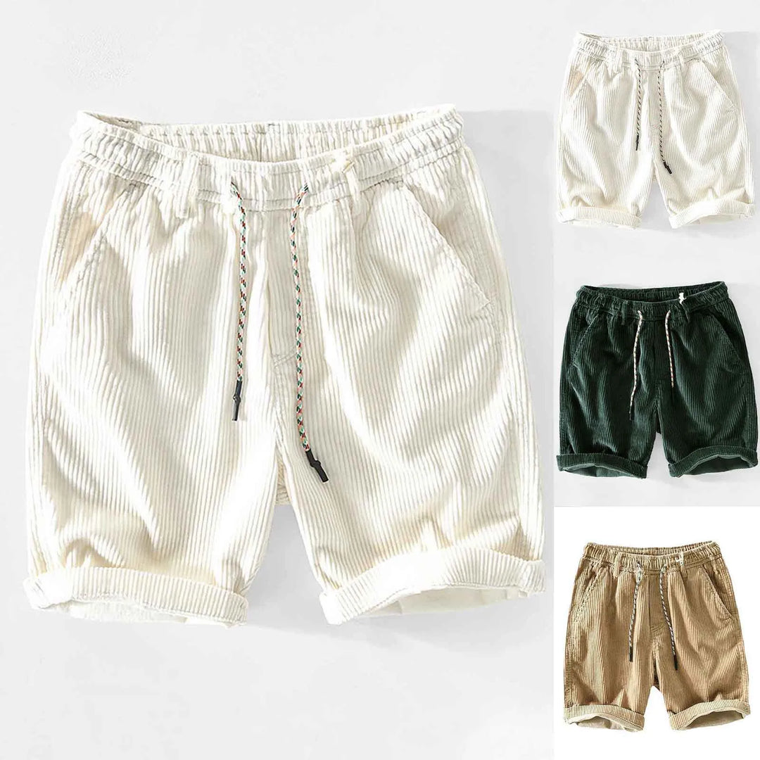 Elegante Corduroy-Shorts
