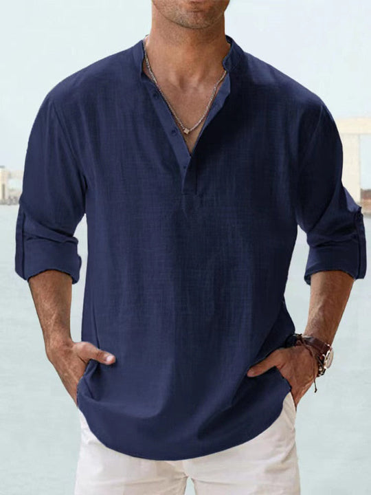 Lenoir™ | Atmungsaktive Leinenbluse