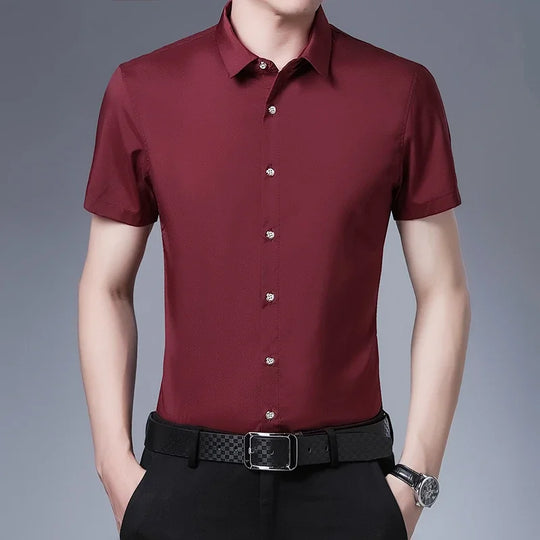 Business Casual Kurzarmhemd