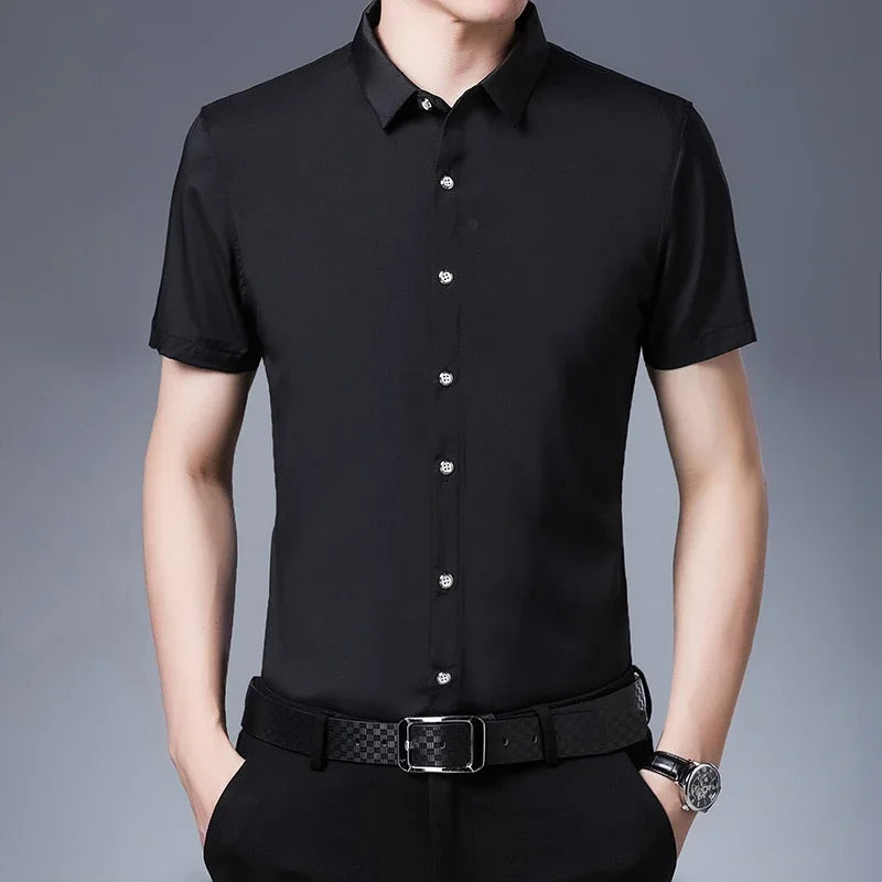 Business Casual Kurzarmhemd