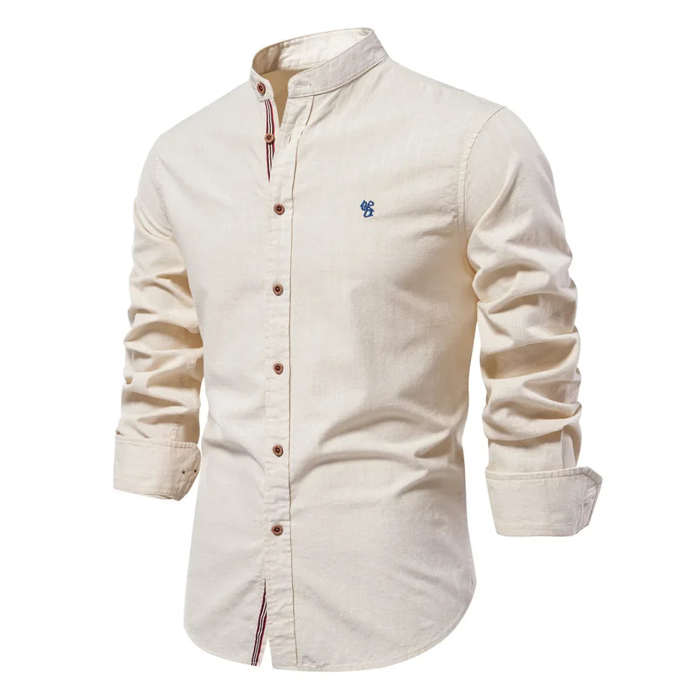 Elegantes Leinenhemd
