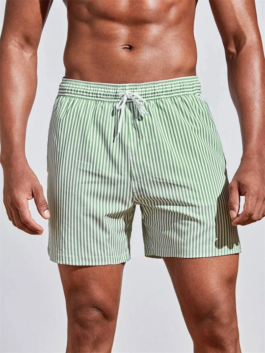 Gestreifte Badehose