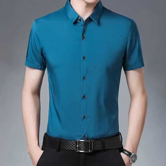 Business Casual Kurzarmhemd