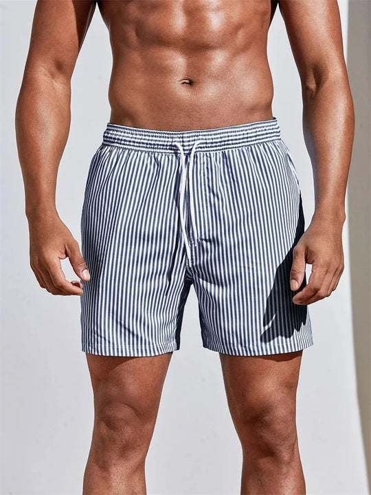 Gestreifte Badehose