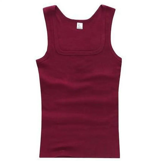 Baumwoll-Ärmelloses Shirt