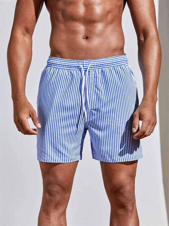 Gestreifte Badehose