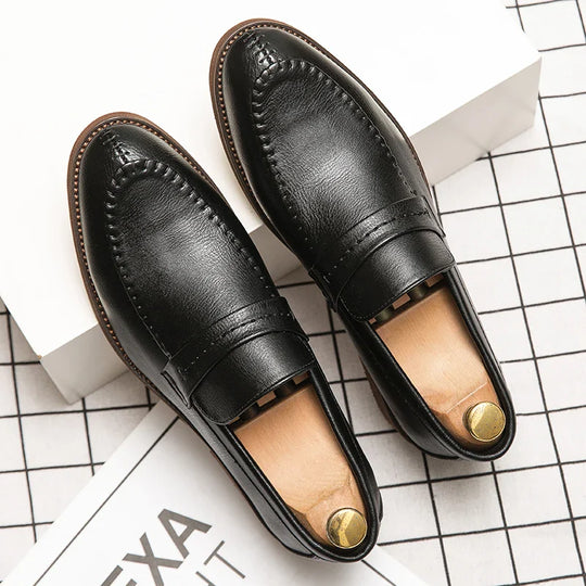 Leder Mokassins