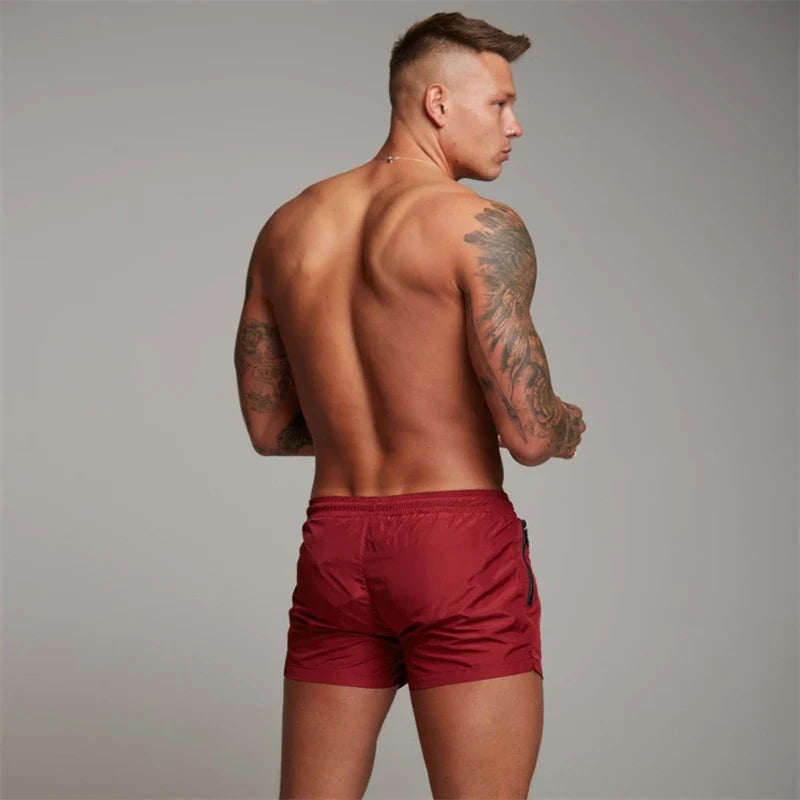 Badeshorts mit Reißverschlusstaschen