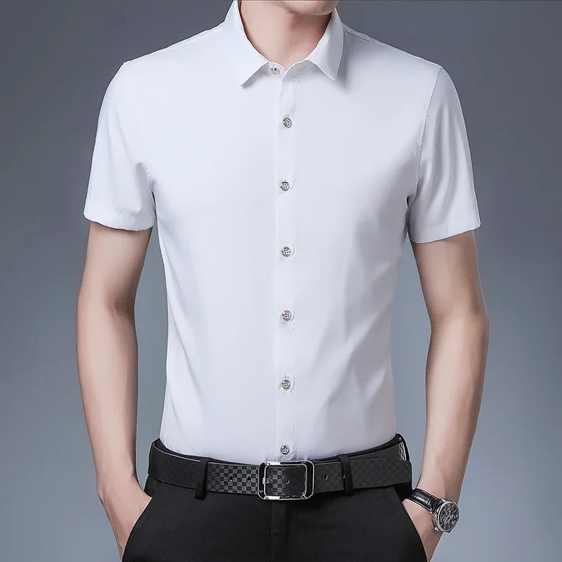 Business Casual Kurzarmhemd