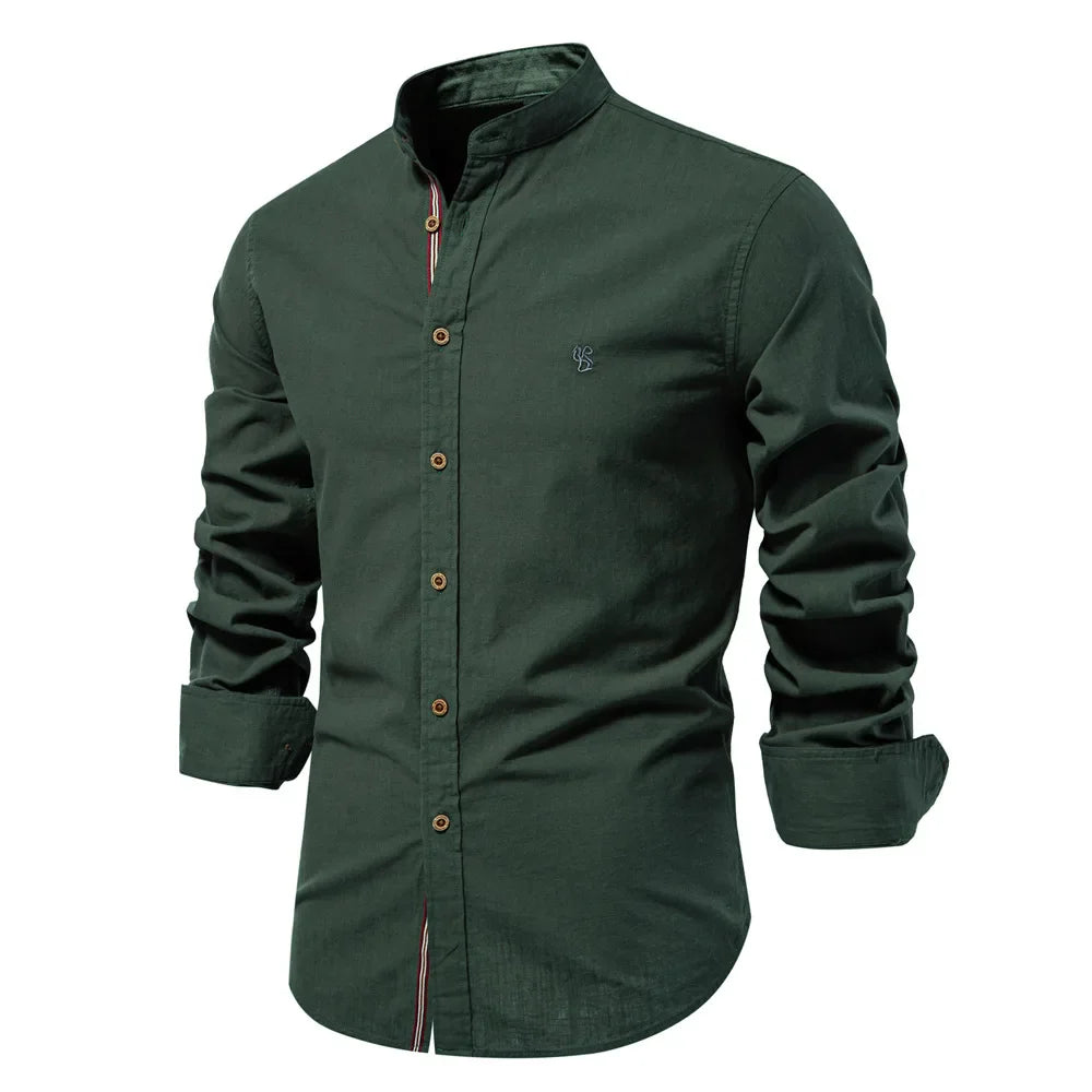 Elegantes Leinenhemd