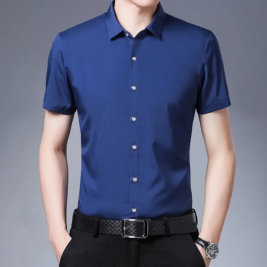 Business Casual Kurzarmhemd