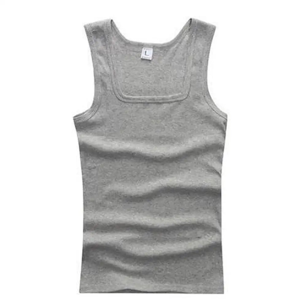Baumwoll-Ärmelloses Shirt