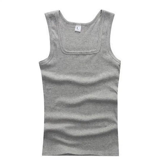Baumwoll-Ärmelloses Shirt