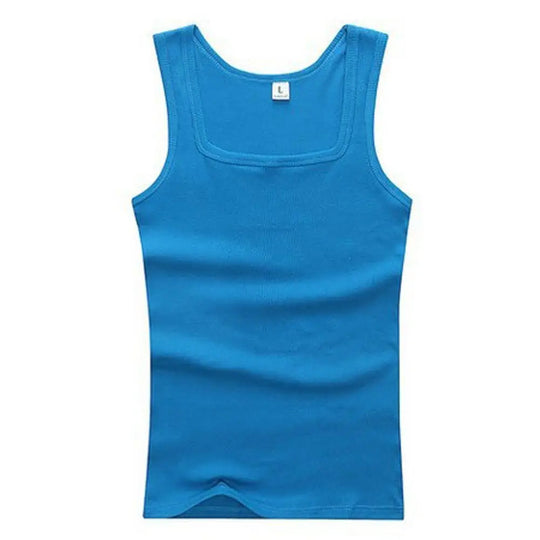 Baumwoll-Ärmelloses Shirt