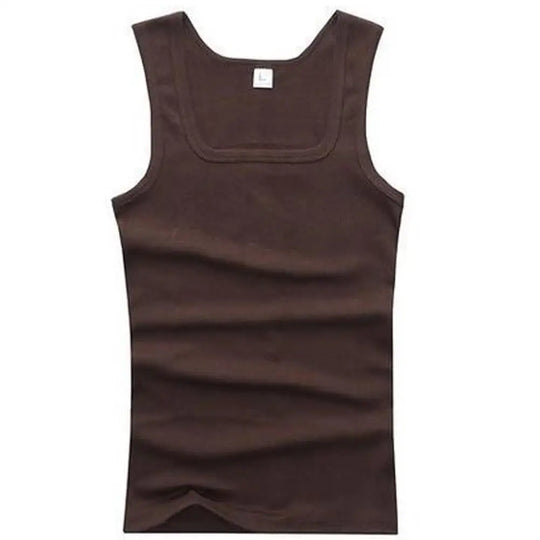 Baumwoll-Ärmelloses Shirt