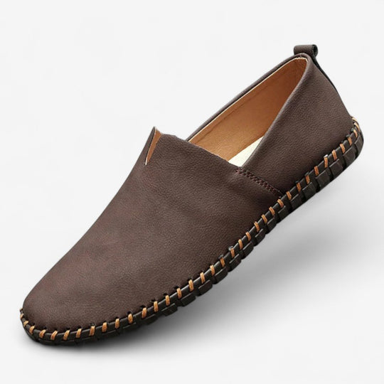 Santorini Leder-Slipper