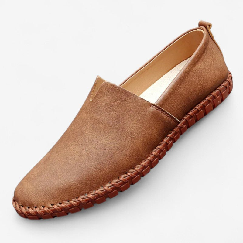Santorini Leder-Slipper